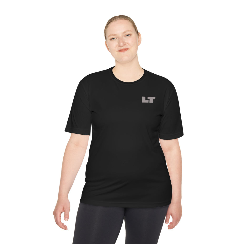 LT Logo Performance Tee — Lightweight Moisture‑Wicking Athletic Shirt