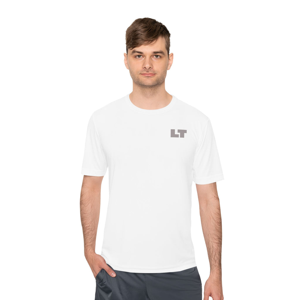 LT Logo Performance Tee — Lightweight Moisture‑Wicking Athletic Shirt