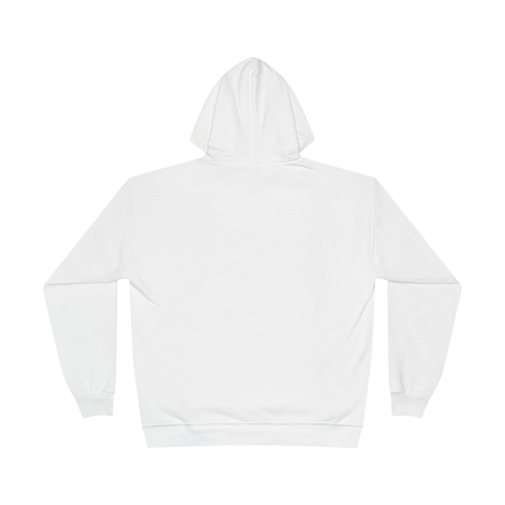 LT Logo Hoodie — Minimalist White Pullover Sweatshirt