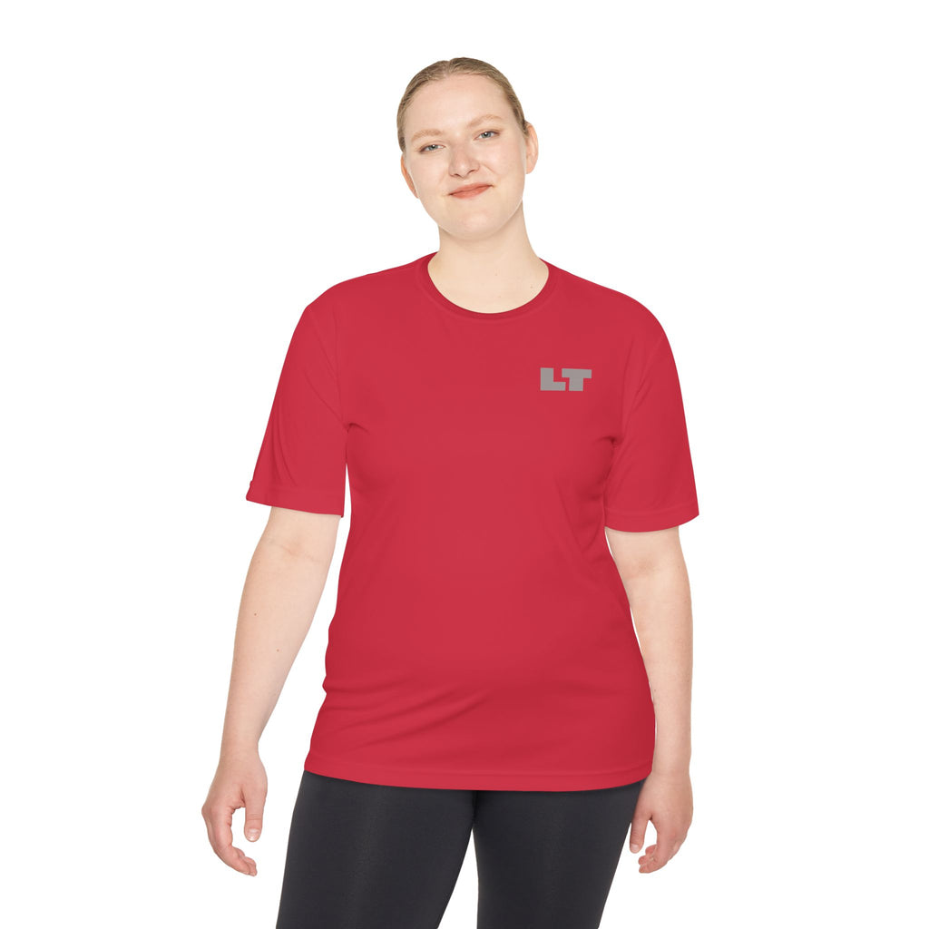 LT Logo Performance Tee — Lightweight Moisture‑Wicking Athletic Shirt