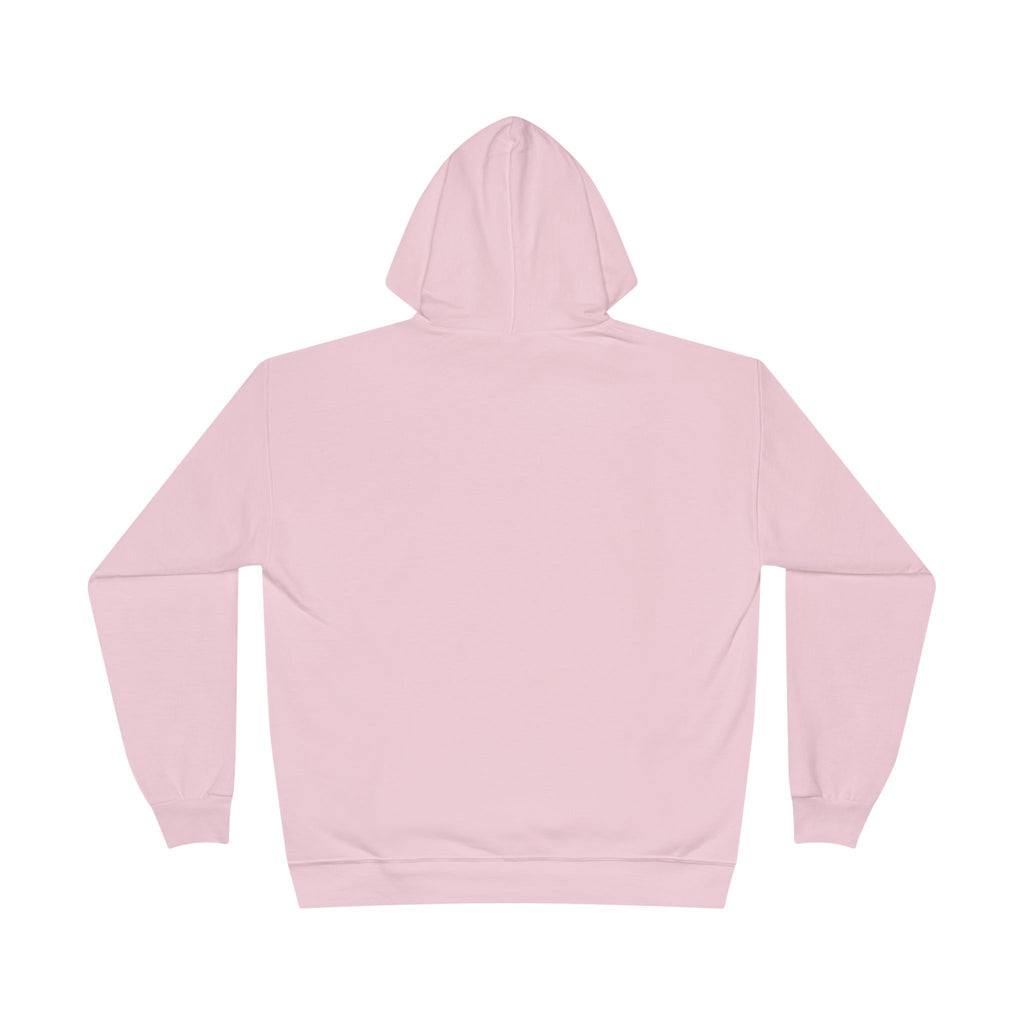 LT Logo Hoodie — Minimalist White Pullover Sweatshirt