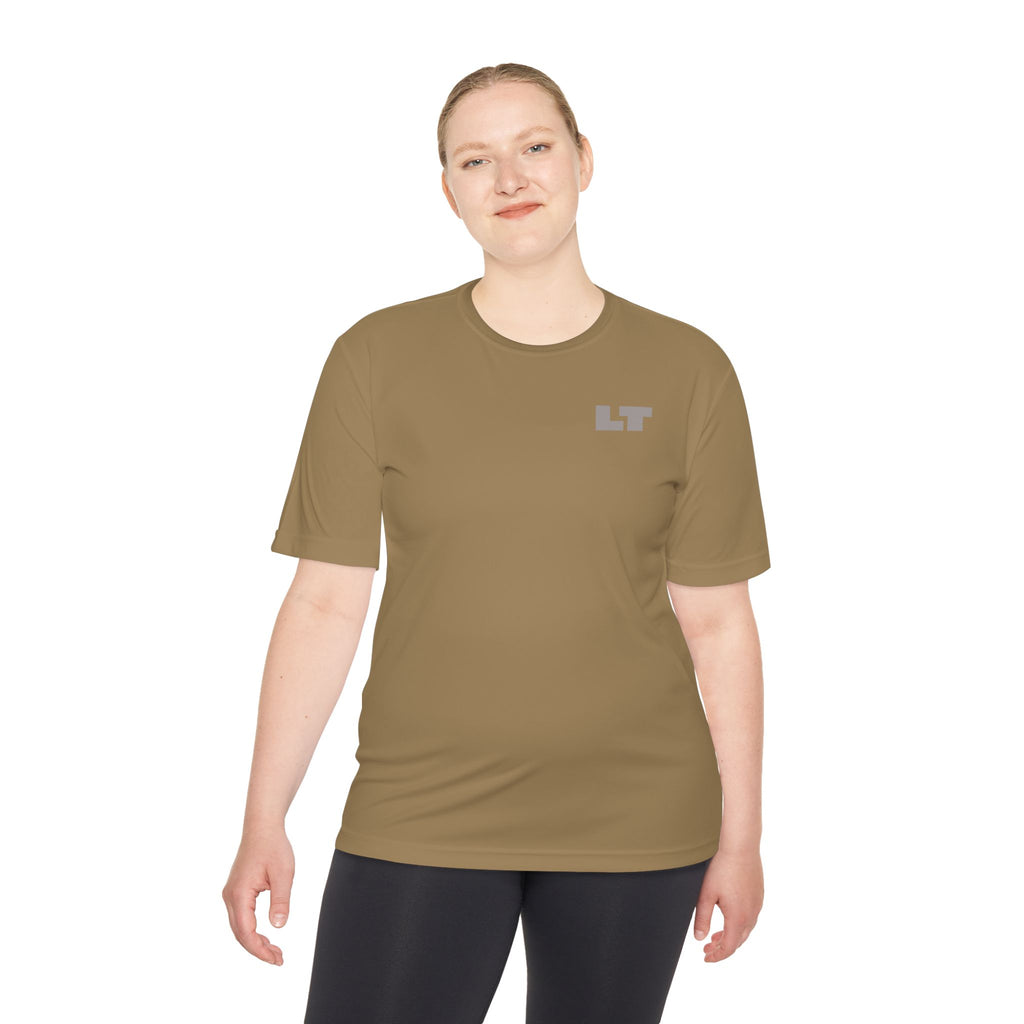 LT Logo Performance Tee — Lightweight Moisture‑Wicking Athletic Shirt