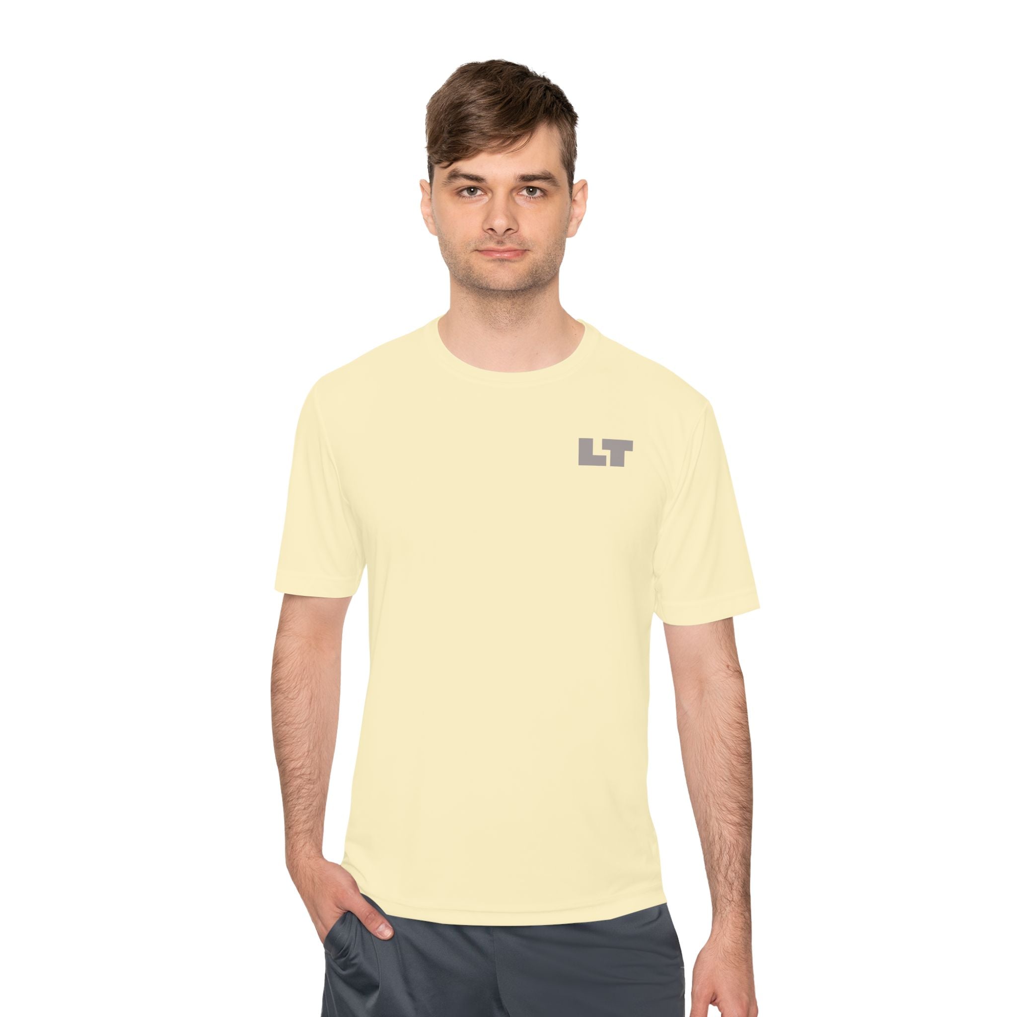 LT Logo Performance Tee — Lightweight Moisture‑Wicking Athletic Shirt