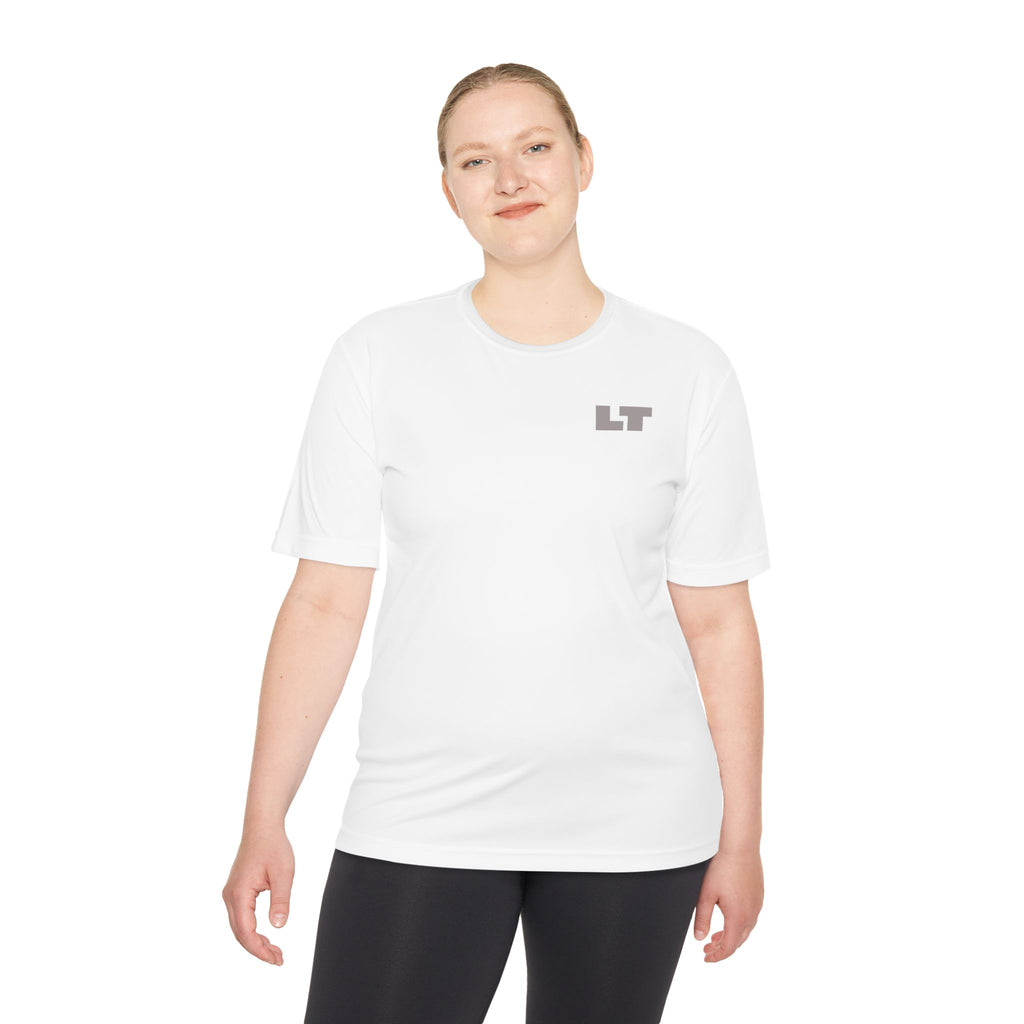 LT Logo Performance Tee — Lightweight Moisture‑Wicking Athletic Shirt