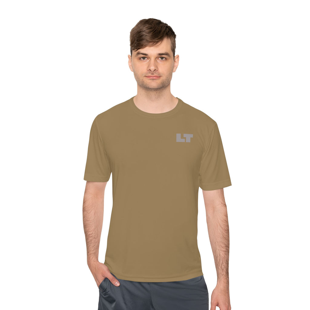 LT Logo Performance Tee — Lightweight Moisture‑Wicking Athletic Shirt