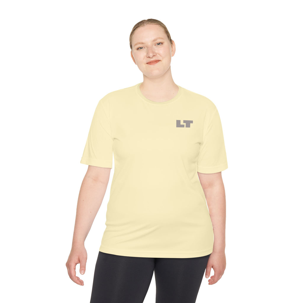 LT Logo Performance Tee — Lightweight Moisture‑Wicking Athletic Shirt